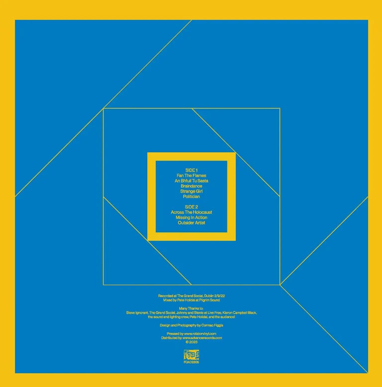 Paranoid Visions  - Live at the Social LP