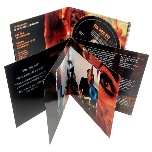 The Very Things GXL - Mr Arc Eye (under a cellophane sky) - CD version