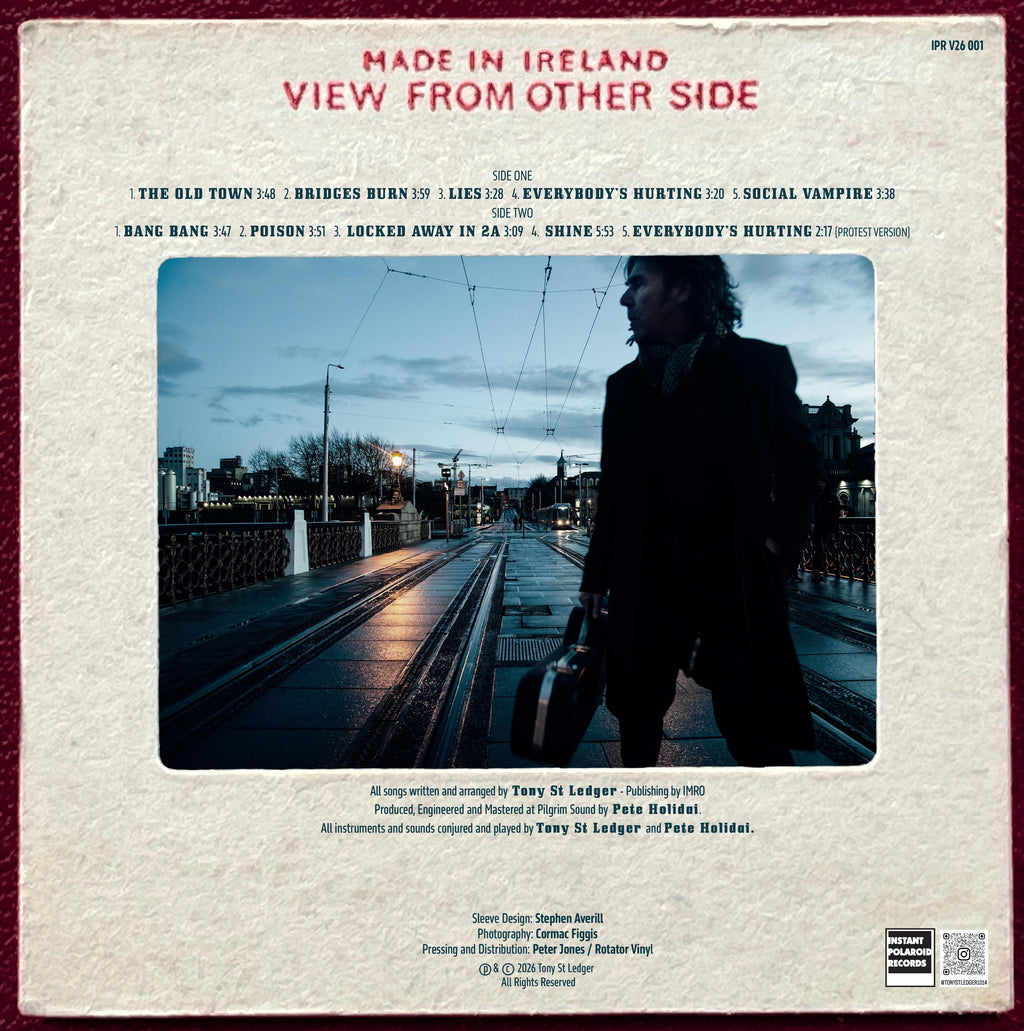 Tony ST Ledger - Man on a Bridge LP
