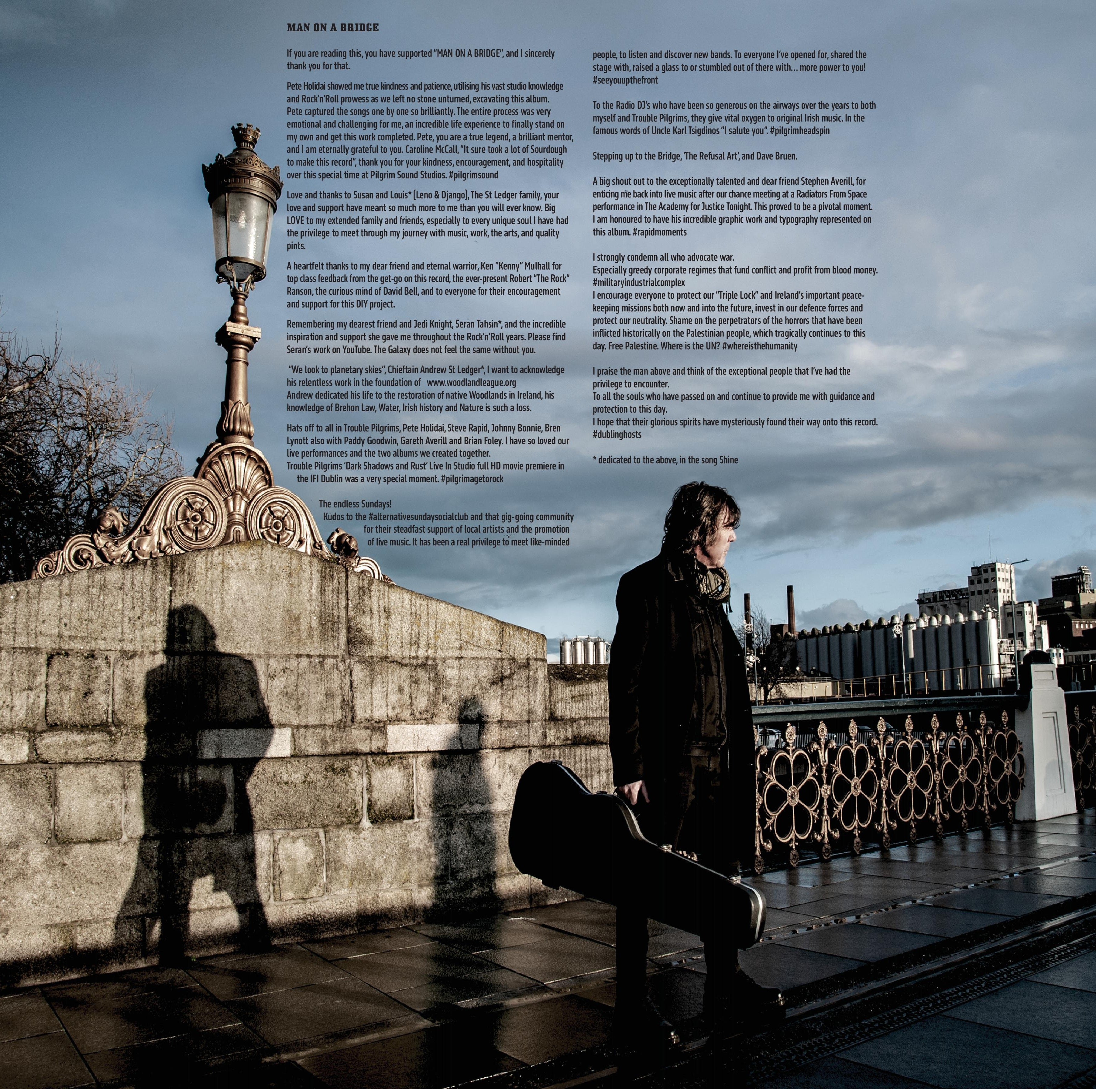 Tony ST Ledger - Man on a Bridge LP