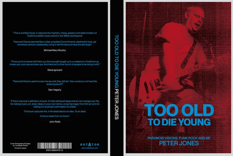 Peter Jones  - Too Old To Die Young (BOOK)