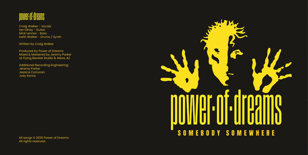 Power of Dreams - Somebody Somewhere 7" (pre sale)