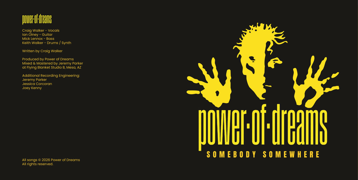 Power of Dreams - Somebody Somewhere 7" (pre sale)